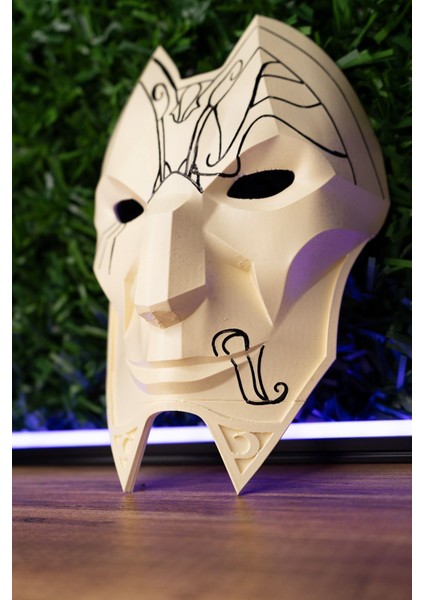 League Of Legends Jhin Maskesi, Yüksek Kalite 1 Adet modelleri