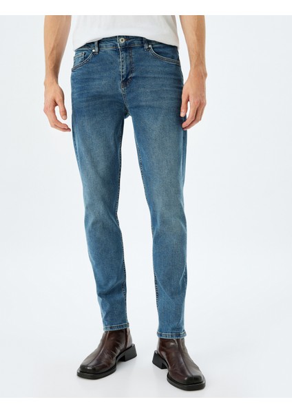 Yeni Sezon Normal Bel Slim Fit Jean Pantolon - Brad Jean modelleri