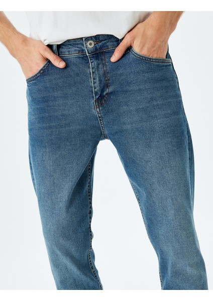 Yeni Sezon Normal Bel Slim Fit Jean Pantolon - Brad Jean indirimleri