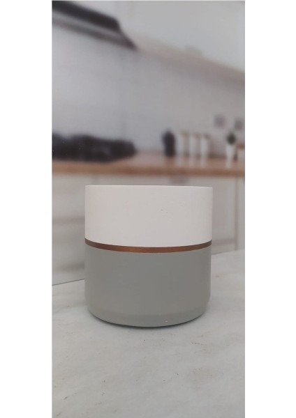 Elite Beton Silindir 2 Litrelik Büyük Boy Kaktüs/sukulent/salon Bitkisii/orkide Saksısı 1 Adet fiyatları