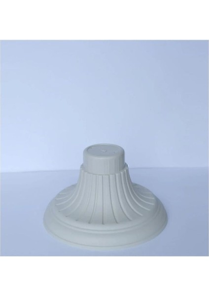 Serinova Nergiz Kırık Beyaz Dekoratif Saksı, 9,8 L, İç Ve Dış Mekanda Bitki Yetiştirmek İçin İdeal