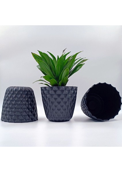 Elite Venüs Saksı 2,75 Lt (4 Adet Set) 1 Adet