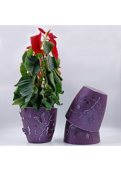 Elite 3D Saksı 5,30 Lt (3 Adet Set) 1 Adet