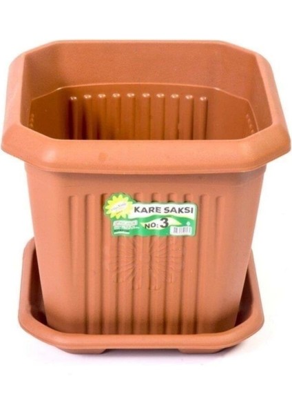 Elite Hak Saksı Kare 2,5lt No:3 10353 1 Adet