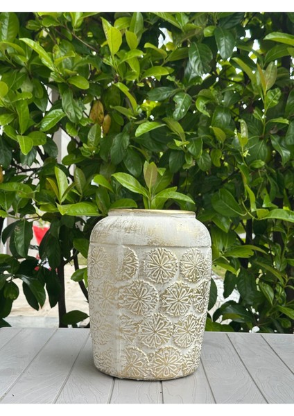 Elite Çiçek Bitki Seramik Saksısı 29CM Yükseklik, 20CM Çap , 15CM Ağız 1 Adet fiyatları