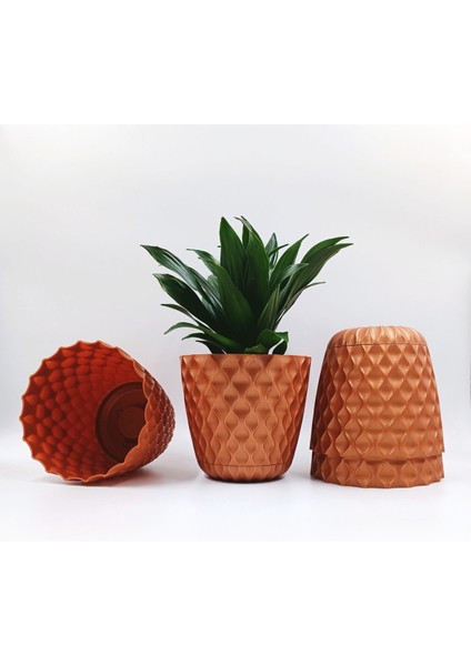 Elite Venüs Saksı 2,75 Lt (4 Adet Set) 1 Adet