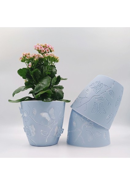 Elite 3D Saksı 5,30 Lt (3 Adet Set) 1 Adet