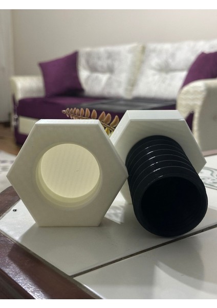 Elite Gizli Bölmeli Çiçek Saksı Seti- Altın Para Saklama Kasası 1 Adet