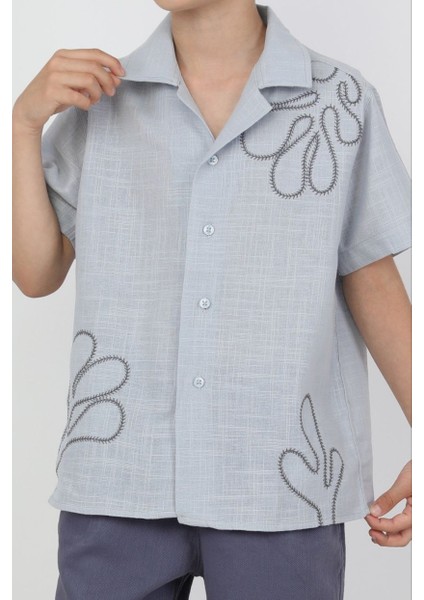 Erkek Kaktüs Desenli Şortlu Takım fiyatları