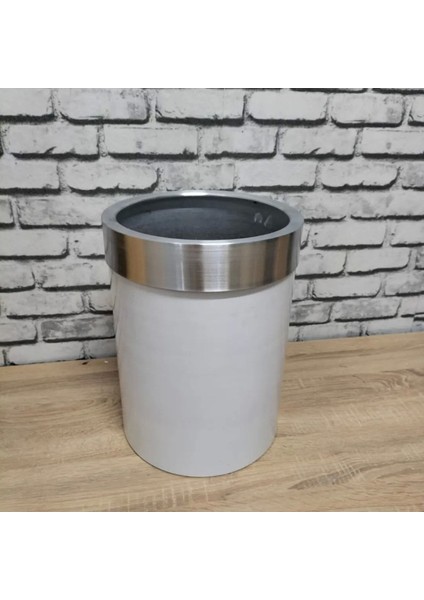 Elite Beyaz Darbuka Saksı 40×30 1 Adet fiyatları
