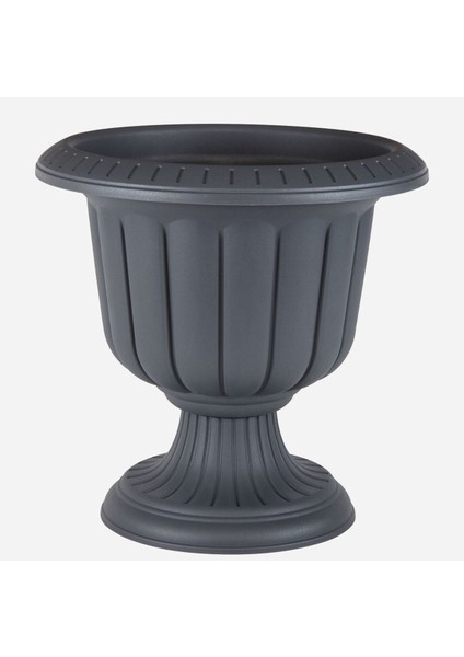 Elite Znkstore Nergiz Saksı Dekoratif Antrasit Renk 25,3 Lt 1 Adet