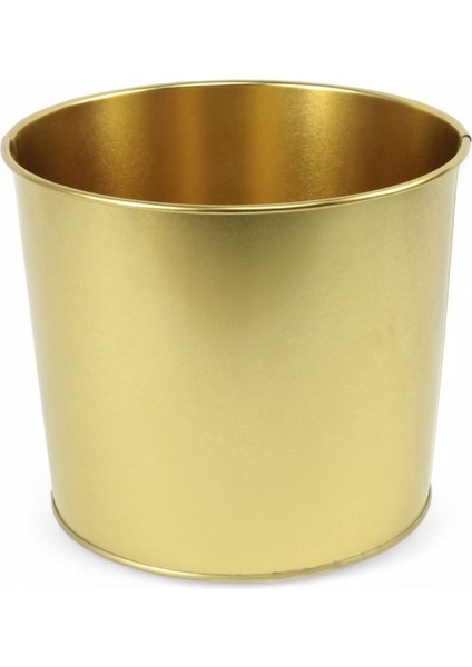Elite Dekoratif Gold Saksı - 22 cm 1 Adet