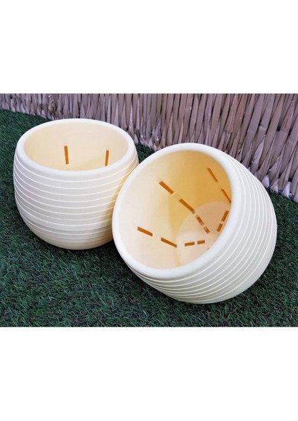 Elite Kaktüs Saksısı 1,3 Lt 3 Adet Sarı Elvan Saksı Sukulent Saksı Renkli Saksı Plastik Saksı Mini Saksı 1 Adet fiyatları