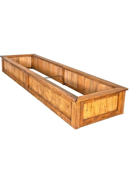 Elite Panel Sistem Yüksek Sebze Yatağı/ahşap Sebze Tarhı/çam 70X250X30 (60X240X30) 1 Adet