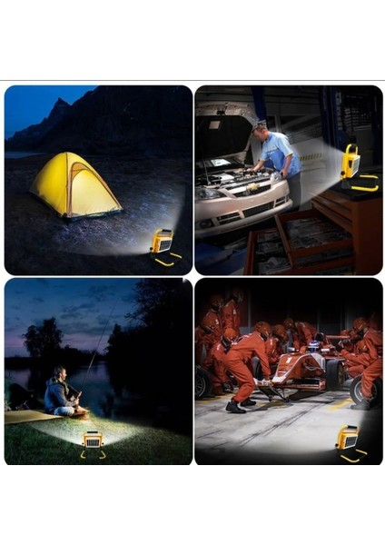 Noas YL71 0409 S 400W Solar LED Projektör Taşınabilir modelleri