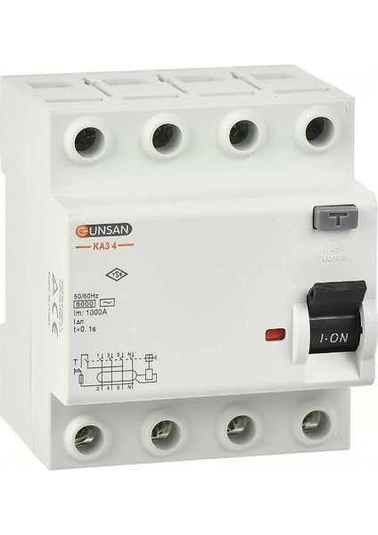 4X40A 30MA Kaçak Akım Rolesi Ka3 4-40/30 30MA