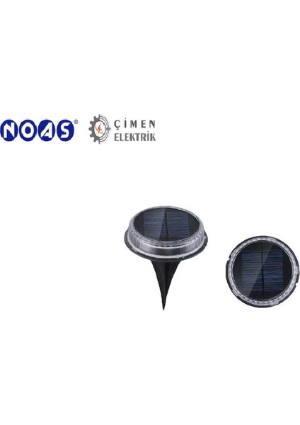 Noas YL74 1701 S LED Solar Bahçe Armatürü 5W Satürn 3200K Gün Işığı