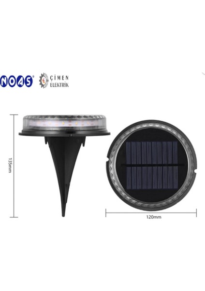 Noas YL74 1701 S LED Solar Bahçe Armatürü 5W Satürn 3200K Gün Işığı fiyatları