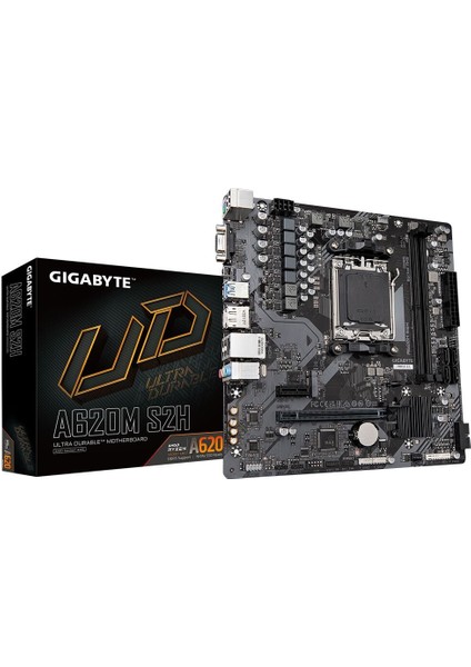 Gıgabyte A620M S2H 6400MHZ(OC) Ddr5 Matx Am5