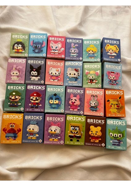 Bricks Figür (Rastgele 1 Model Gönderilir) 1 Adet fiyatları