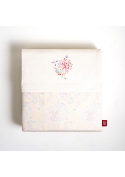 Lahor 200 Tc Çift Kişilik Pamuk Percale Nevresim Takımı 200X220 cm Sarı