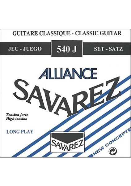 540J Alliance Ht Blue Forte Klasik Gitar Teli