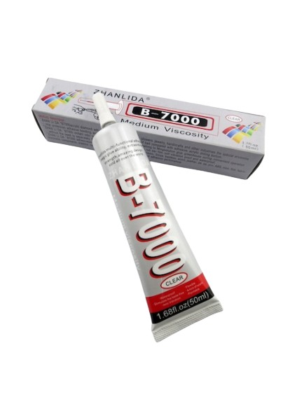 B-7000 Cep Telefon Çerçeve Cam Lens Çok Amaçlı Yapıştırıcı Küçük Boy