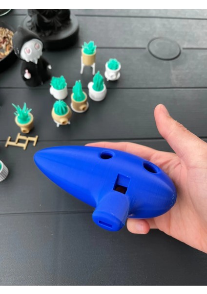 Ocarina 12 Delik Flüt Nefesli Enstrüman