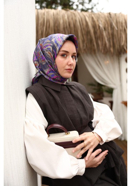 Twill Ipek Eşarp 11469-46