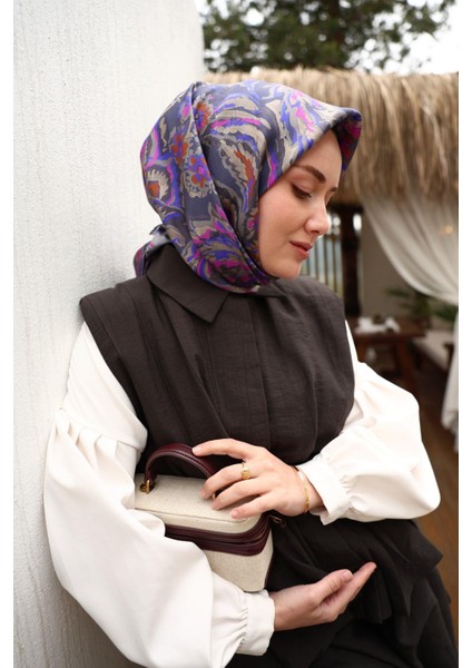 Twill Ipek Eşarp 11469-46 modelleri