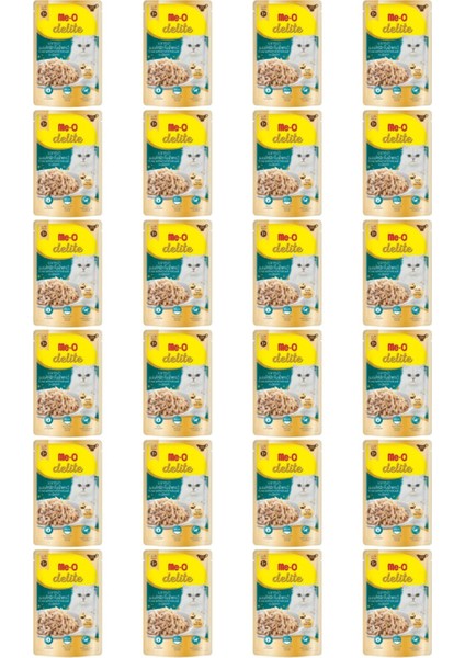 Delite Pouch Senior Ton Balıklı Yaşlı Kedi Konservesi 70GR - 24 Adet