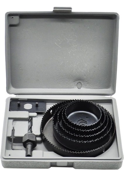 8 Parça Karbon Çelik-Panç-Delik Açma Testere Seti modelleri