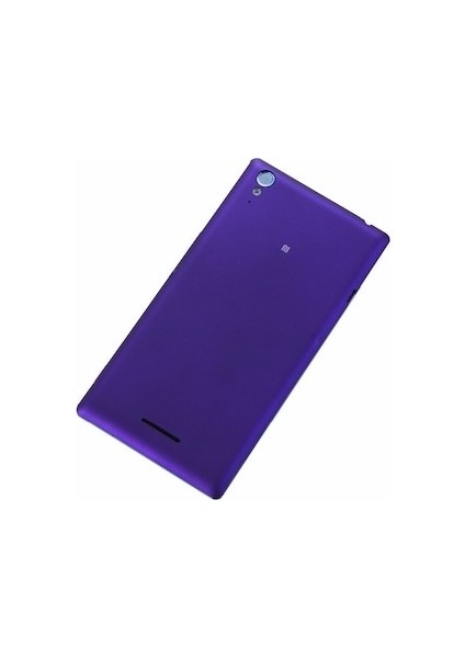 Sony Xperia T3 Arka Kapak Pil Batarya Kapağı Mor