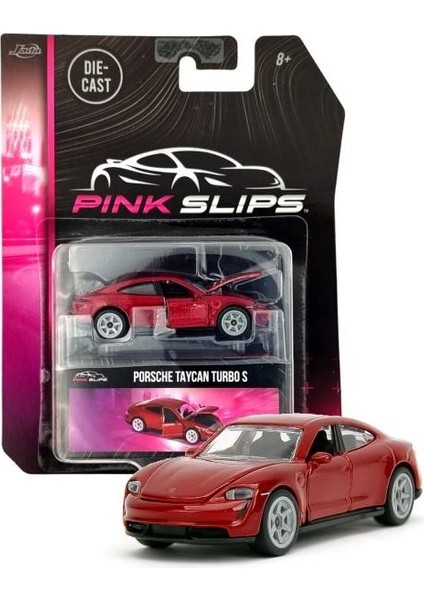 1:64 Pink Slips Arabalar Porsche Taycan Turbo S
