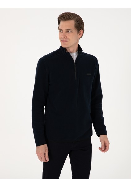 Erkek Lacivert Regular Fit Sweatshirt 50314056-VR033 modelleri