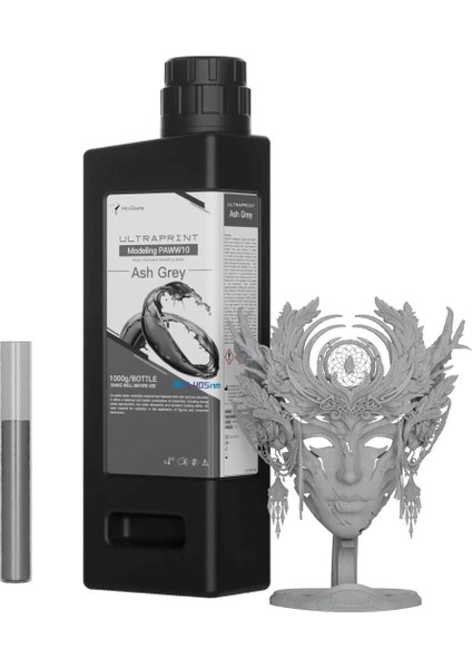 PAWW10 1000G Resin Gri Modelleme 3D Reçine