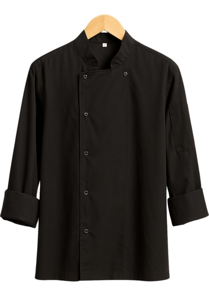 MKWorkwear İsim Nakış Seçenekli - Vento Şef Ceketi – Modern Aşçı Kıyafeti | Erkek & Kadın Kullanıma Uygun | Kişiye Özel Üniforma ve İş ELbiseleri