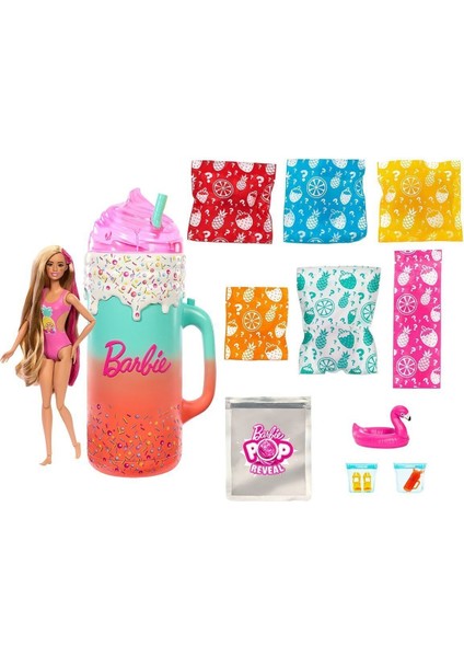 HRK57 Barbie Pop Reveal Sürprizli Bardak Oyun Seti