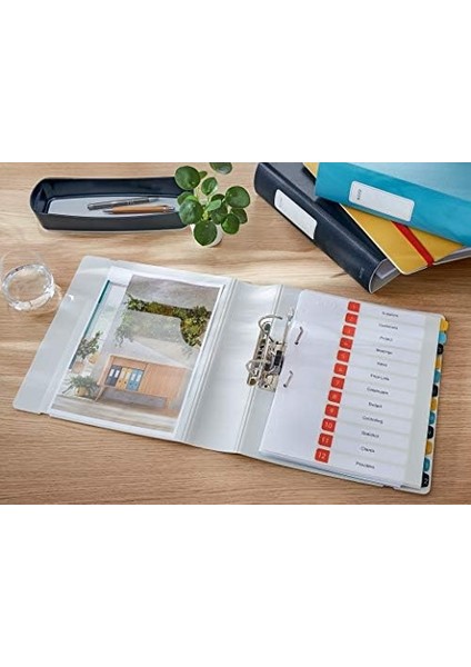 Klasör 180° Active Cosy, 500 Sayfa 82 mm Sırt Genişliği, Sarı, A4, Cosy-Serisi, 10380019