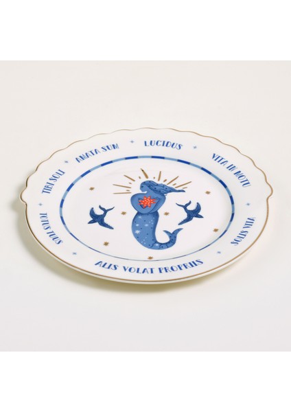 Luohu Porselen Pasta Tabağı 20X20X2 cm Beyaz modelleri