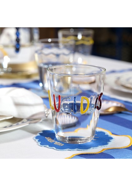 Henan Borosilikat Cam Su Bardağı 400 ml Renkli fiyatları