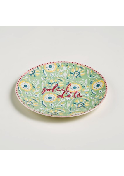 Luohu Porselen Pasta Tabağı 20X20X2 cm Renkli modelleri