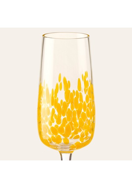 Henan Cam Kadeh 270 ml Sarı