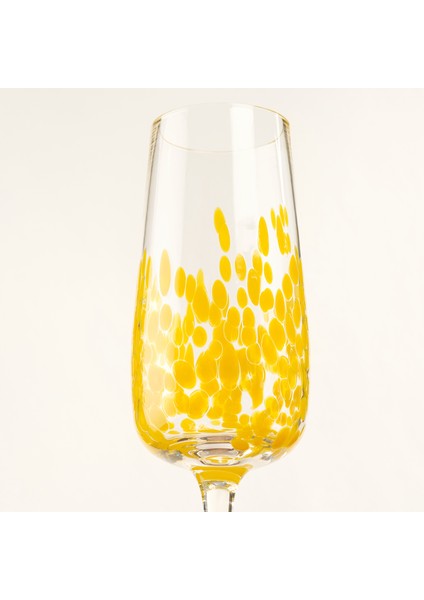 Henan Cam Kadeh 270 ml Sarı