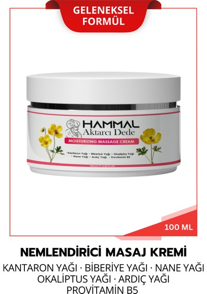 Nemlendirici Bitkisel Masaj Kremi