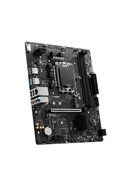 MB Pro H610M-S Ddr4 Soket 1700 Ddr4 3200(OC) HDMI M.2 Usb3.2 1x 1g Lan Matx