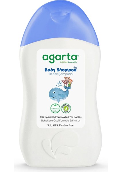 Mbb E- Ticaret Agarta Baby Şampuan 400 ml Erkek