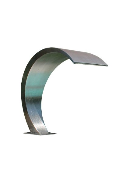 Kobra Havuz Şelale Paslanmaz 1,2mm 350X500 mm 304 Kalite