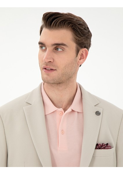 Erkek Bej Slim Fit Ceket 50303389-VR011 fiyatları