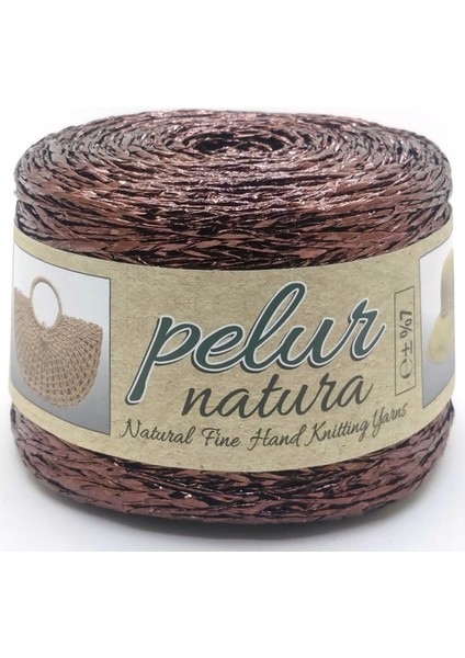 Pelur Metalik Kağıt Çanta Şapka ve Aksesuar Ipliği 05 ( +- 250 gr )